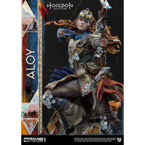 Horizon Zero Dawn Statue 1/4 Aloy Shield Weaver Armor Set 70 cm